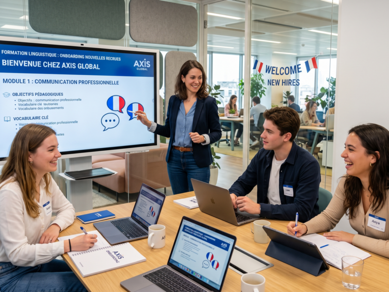 Onboarding de septembre : anticiper la formation linguistique des nouvelles recrues