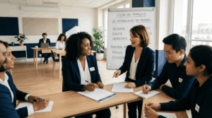 cours de FLE en entreprise